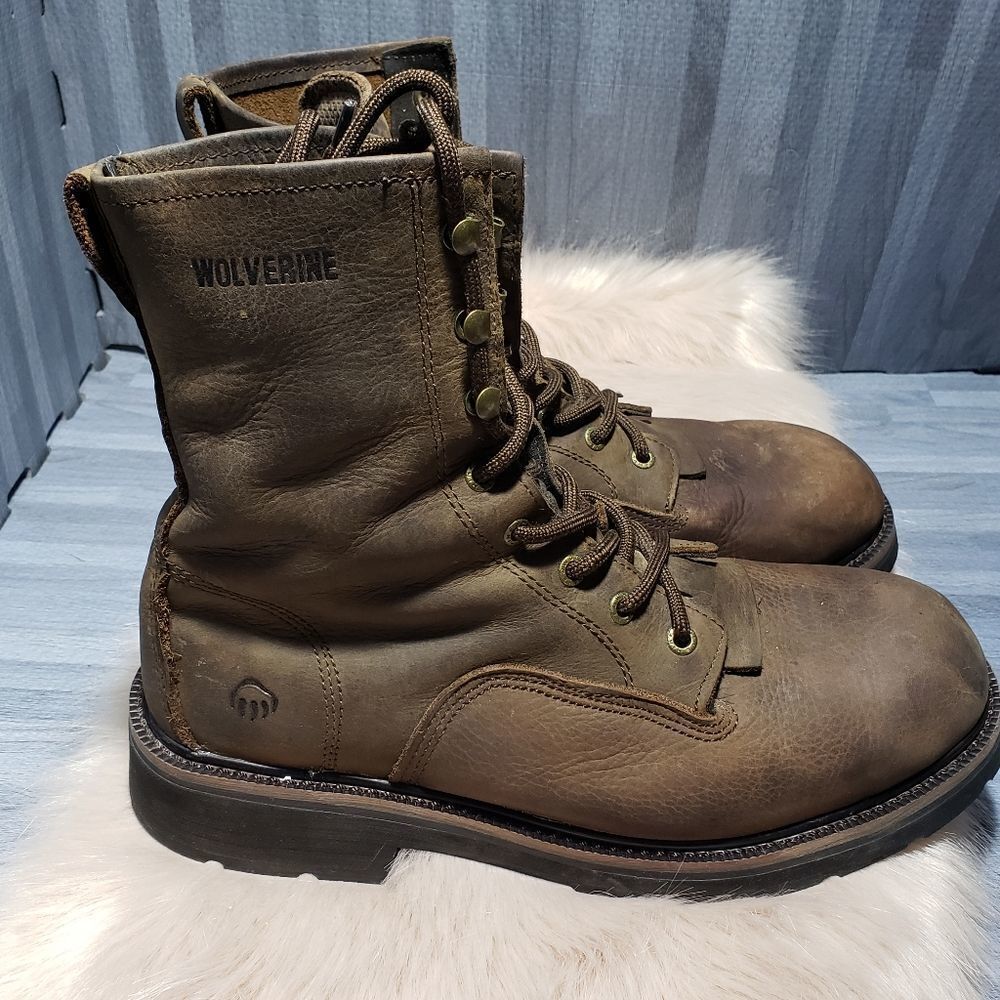 Wolverine Brown Leather Boots